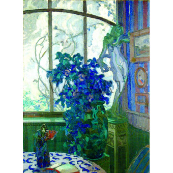 РЕПРОДУКЦИИ НА КАРТИНИ Интериор (Прозорец) (1915)